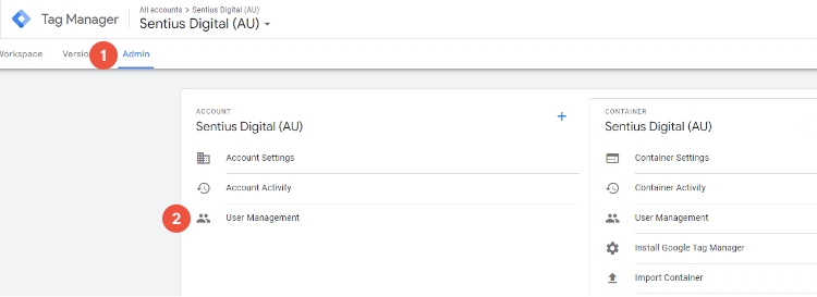 gtm - step1